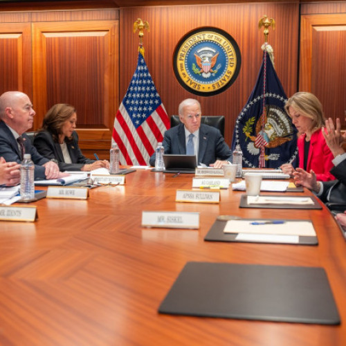 Joe Biden a convocat echipa de securitate națională în „Situation Room”, după ce Iranul a decis să atace Israelul