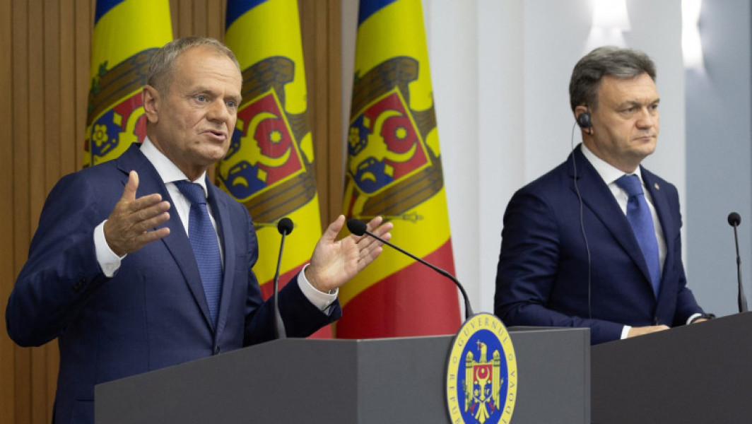 Donald Tusk în vizită la Chișinău: Polonia va sprijini integrarea Republicii Moldova în UE