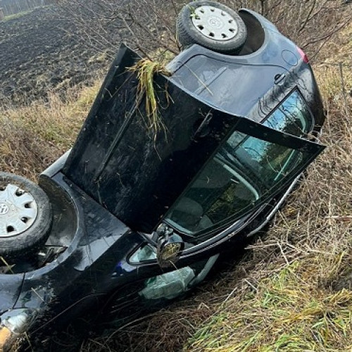 Accident rutier în Huta Certeze, un bărbat rănit