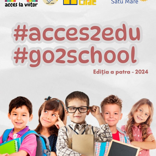 Asociația Acces La Viitor invită la o nouă ediție a programului educațional #acces2edu #go2school