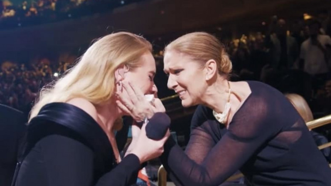 Adele, emoționată de prezența lui Celine Dion la concertul din Las Vegas