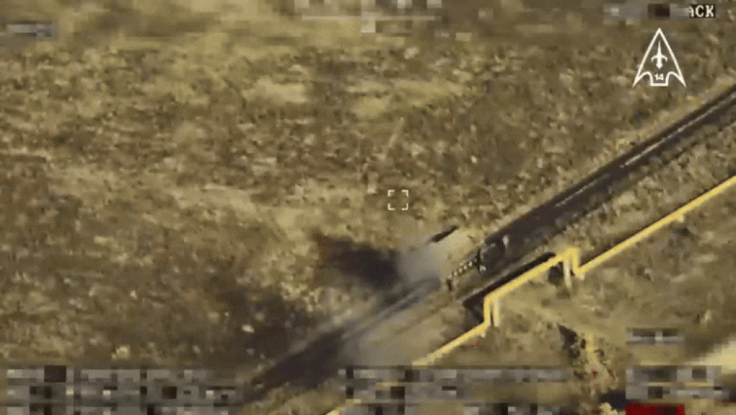 Militarii ucraineni distrug un sistem rusesc de rachete Tor cu o dronă kamikaze