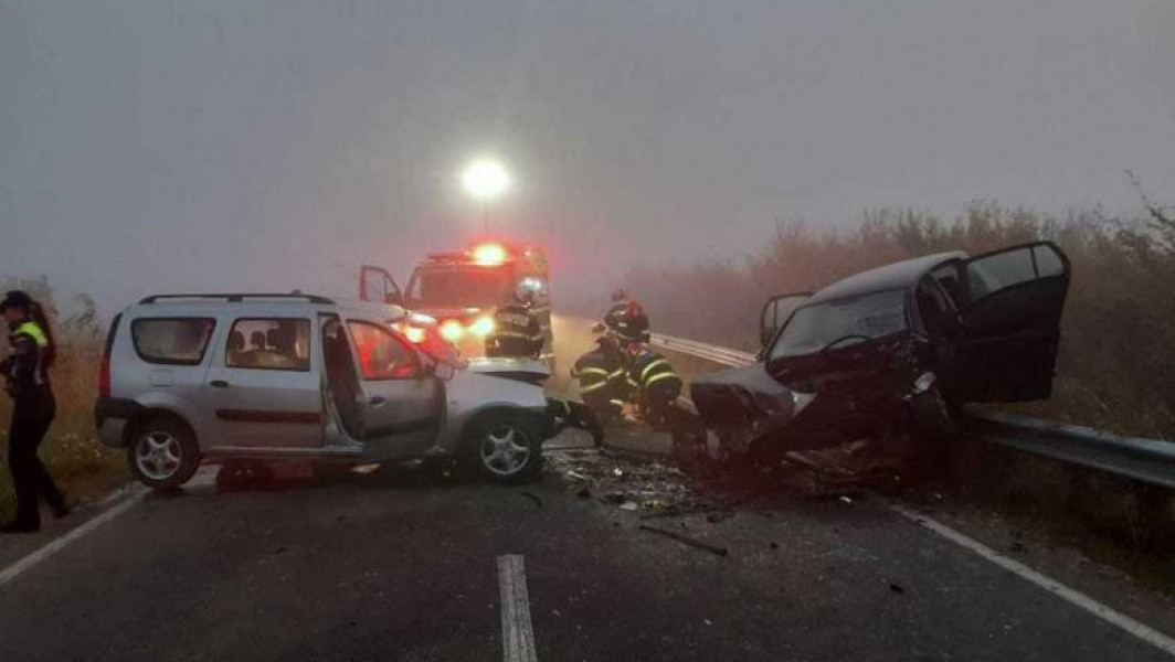 Accident tragic în Timiș: un tânăr de 25 de ani a murit după ce a evitat un câine