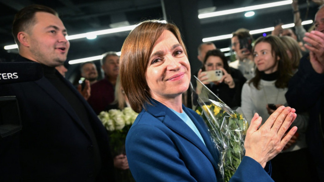 Maia Sandu câștigă al doilea mandat în alegerile prezidențiale din Republica Moldova
