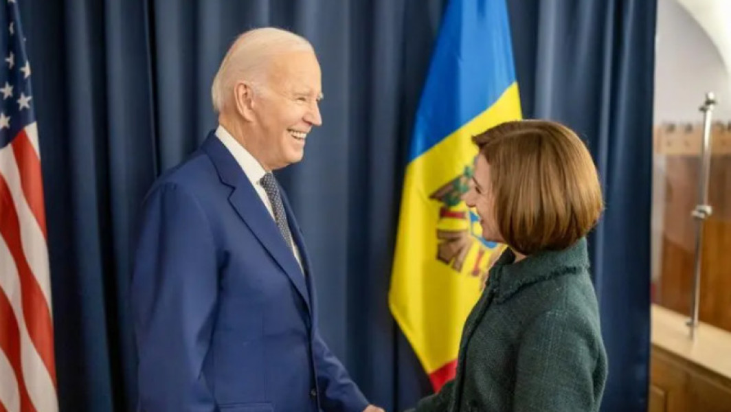 Joe Biden o felicită pe Maia Sandu pentru realegerea sa în funcția de președinte