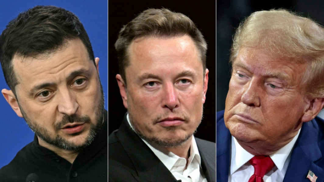 Elon Musk, implicat într-o convorbire telefonică între Donald Trump și Volodimir Zelenski