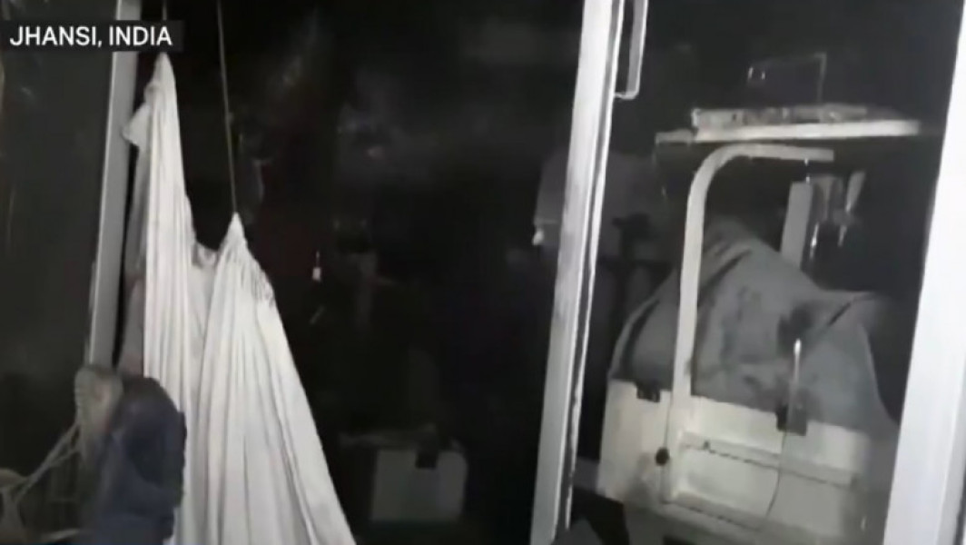 Incendiu devastator într-un spital din Jhansi: 10 nou-născuți și-au pierdut viața