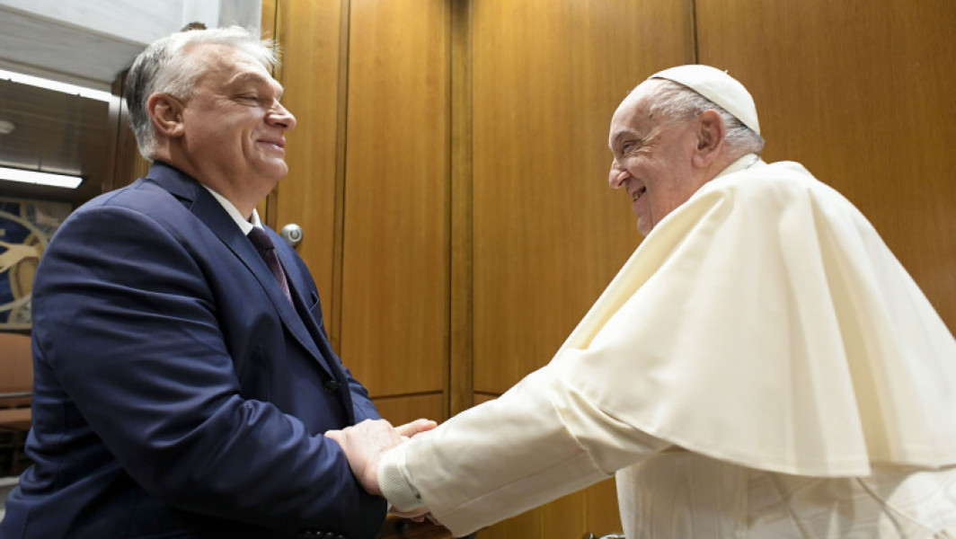 Viktor Orban discută despre pacea în Ucraina cu Papa Francisc la Vatican