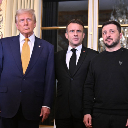 Macron, Trump și Zelenski la redeschiderea Catedralei Notre-Dame