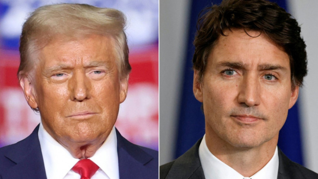 Donald Trump își exprimă disprețul față de Justin Trudeau și amenință cu taxe