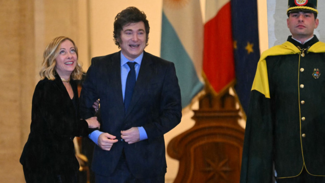 Guvernul Italiei îi acordă cetățenia președintelui Argentinei Javier Milei