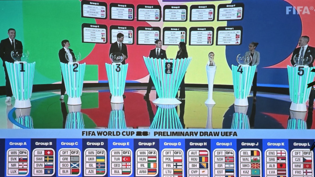 Ucraina critică o hartă prezentată de Fifa la tragerea la sorți pentru Cupa Mondială 2026