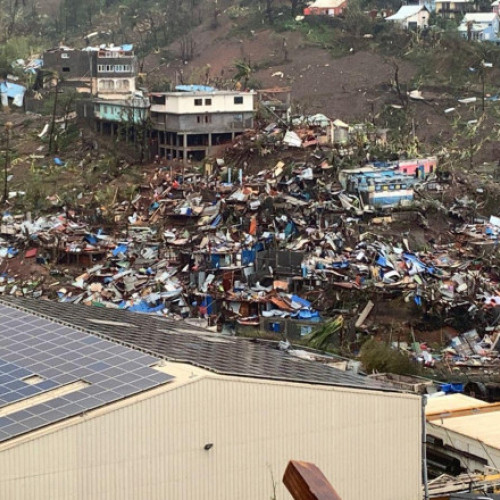 Aproape o mie de persoane ar fi decedat în urma ciclonului Chido în Mayotte