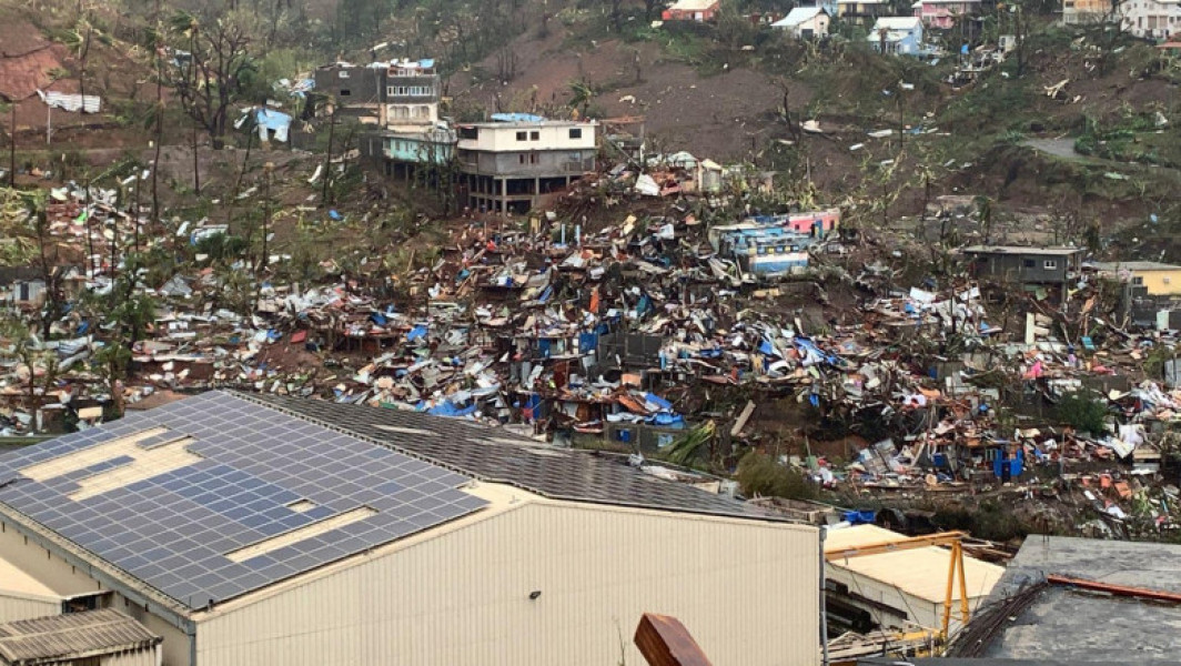 Aproape o mie de persoane ar fi decedat în urma ciclonului Chido în Mayotte