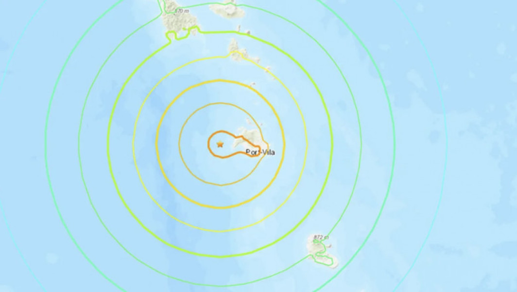 Cutremur puternic de 7,3 grade loveste Vanuatu, provocand pagube semnificative
