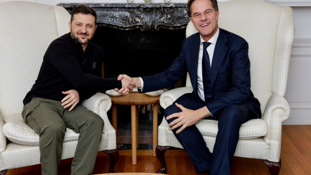 Întâlnire la Bruxelles între Mark Rutte și Volodimir Zelenski despre situația din Ucraina
