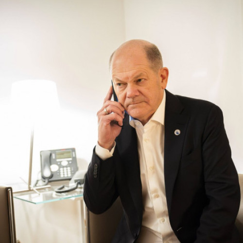 Cancelarul Germaniei Olaf Scholz și Donald Trump discută despre conflictul din Ucraina