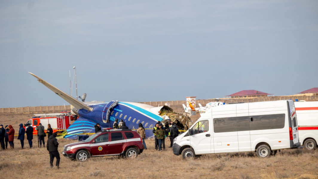 Zi de doliu național în Azerbaidjan după accidentul aviatic