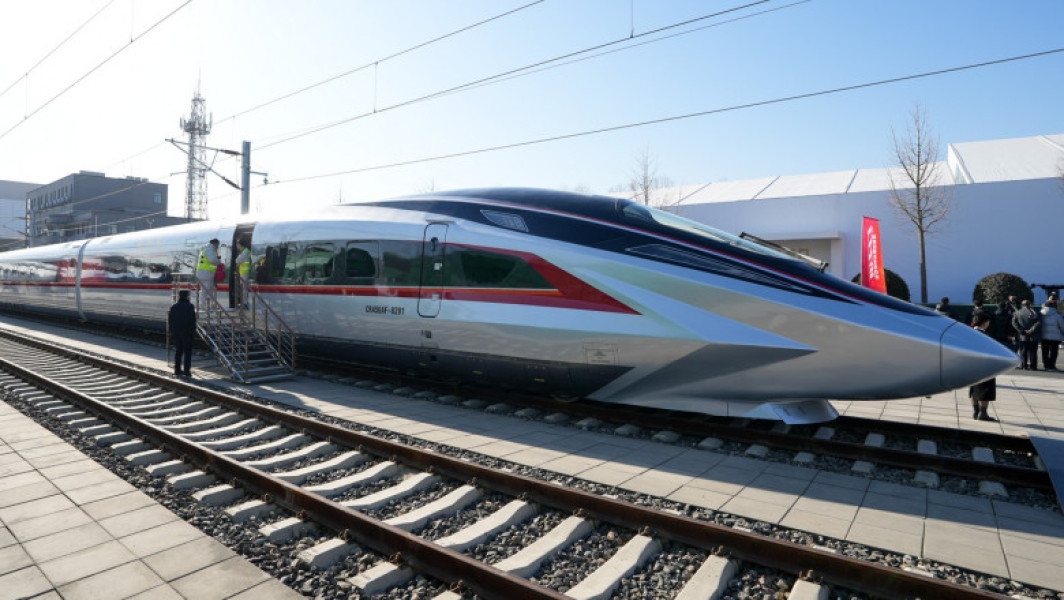Un nou tren de mare viteza a fost prezentat la Beijing