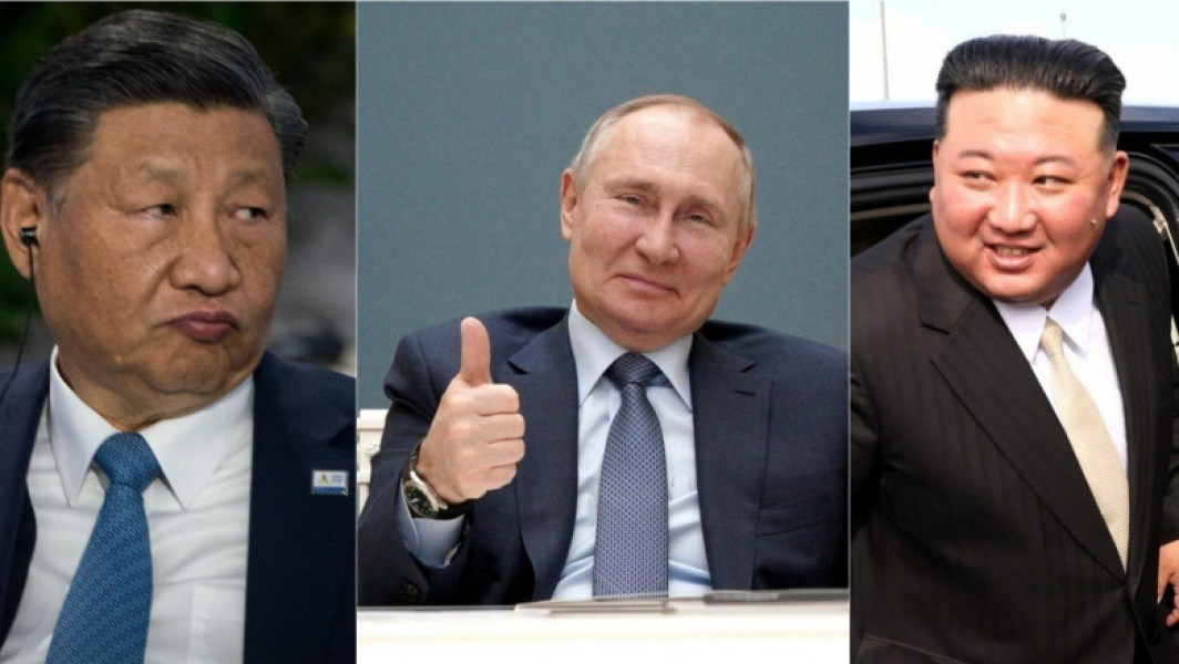 Kim Jong-un și Xi Jinping transmit urări de Anul Nou lui Vladimir Putin