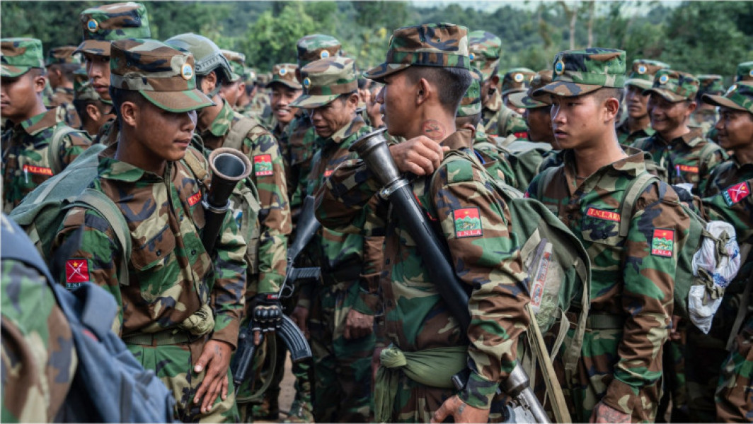 Myanmar, raiul criminalității și al opiului în timpul războiului civil