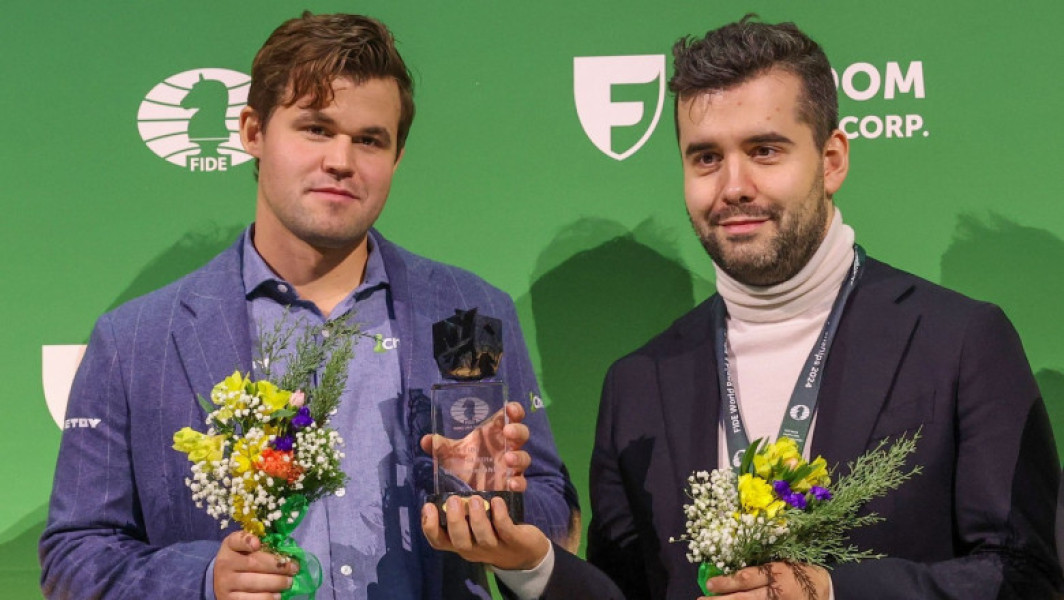 Scandal în comunitatea de șah: Carlsen și Nepomniachtchi împart titlul Campionatului Mondial de Blitz