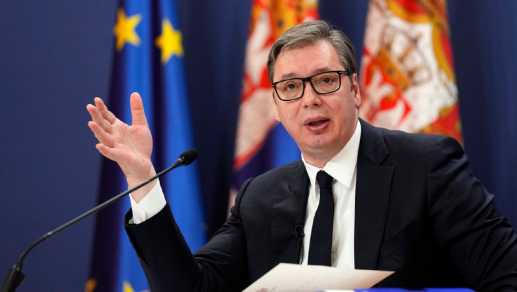 Președintele sârbe, Aleksandar Vucic, anunță sancțiuni americane împotriva Naftna Industrija Srbije