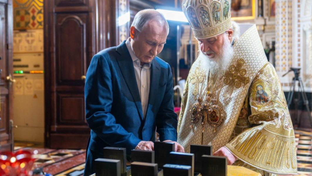 Patriarhul Bisericii Ortodoxe a Rusiei binecuvântează icoane pentru militarii din Ucraina