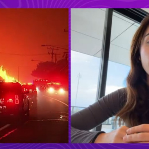 Incendii devastatoare lângă Los Angeles: Andra Gogan, în alertă