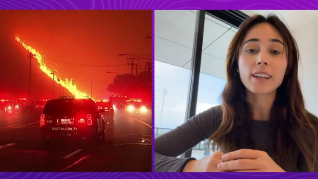 Incendii devastatoare lângă Los Angeles: Andra Gogan, în alertă
