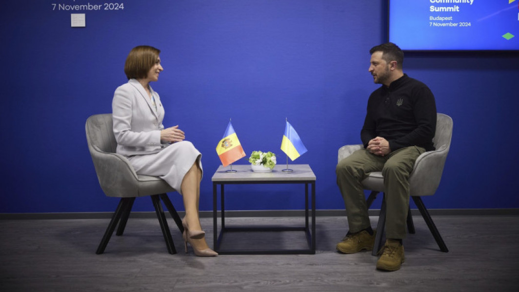 Zelenski și Maia Sandu discută despre criza energetică din Transnistria