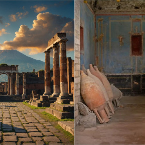 Descoperiri uimitoare în Pompeii: băi private somptuoase și povești tragice