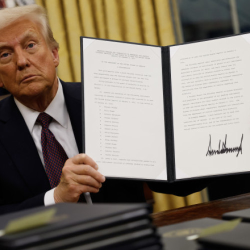 Donald Trump își stabilește un ritm alert în cel de-al doilea mandat