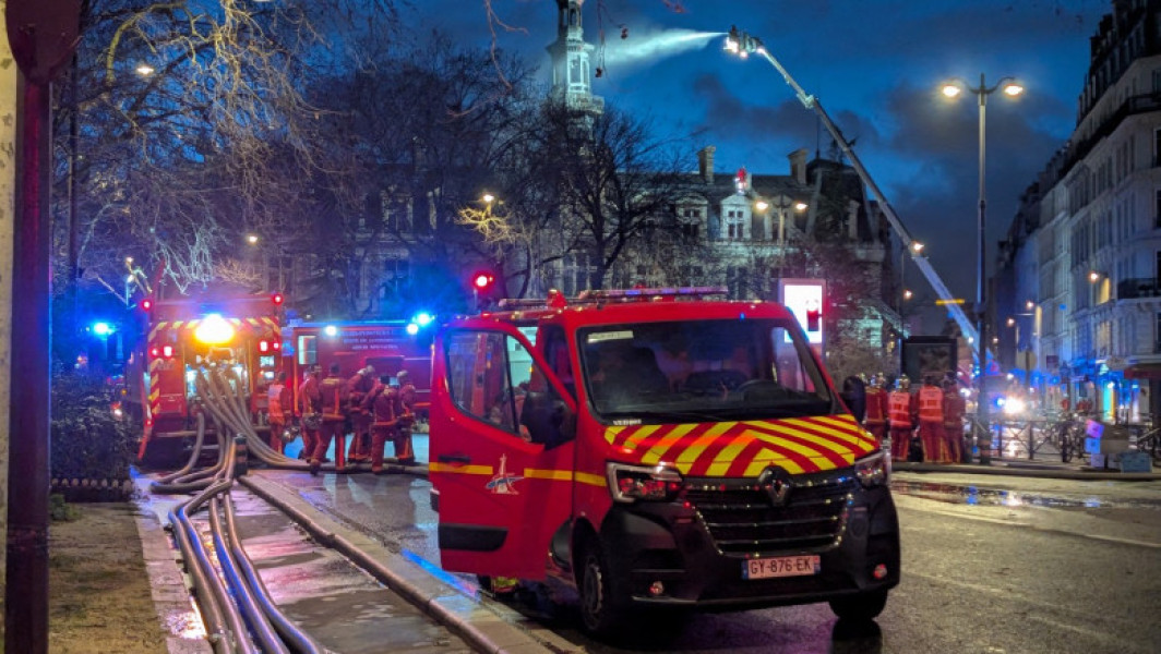 Incendiu la Primăria Arondismentului al XII-lea din Paris