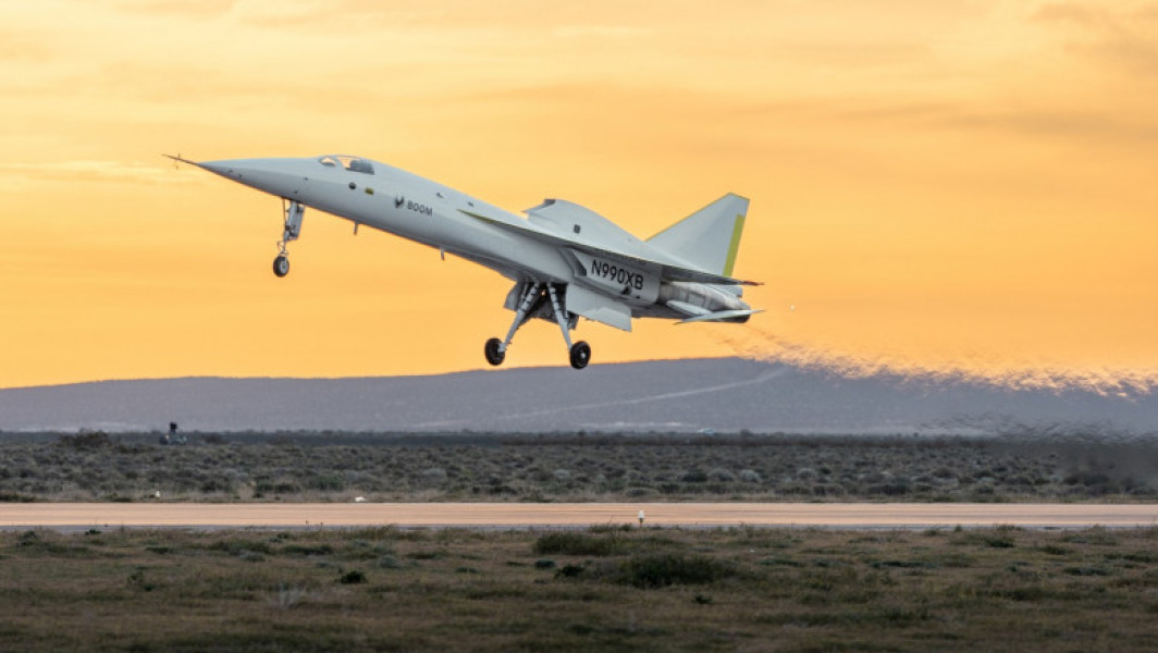 Revenirea călătoriilor supersonice: Boom Supersonic a efectuat primul zbor supersonic