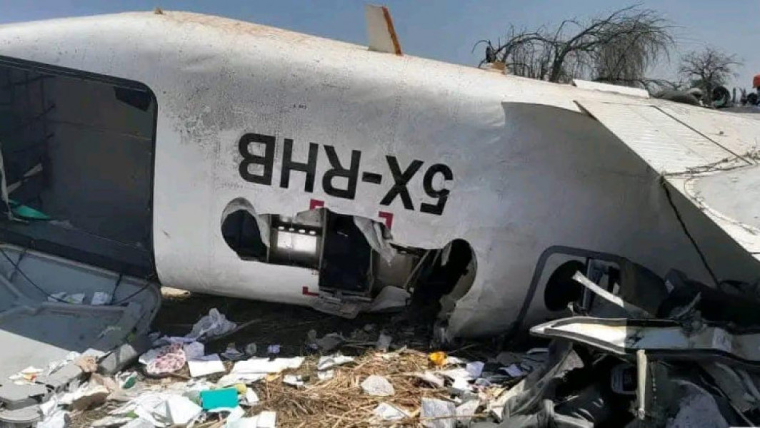 Un avion s-a prăbușit în Sudanul de Sud, 18 persoane decedate