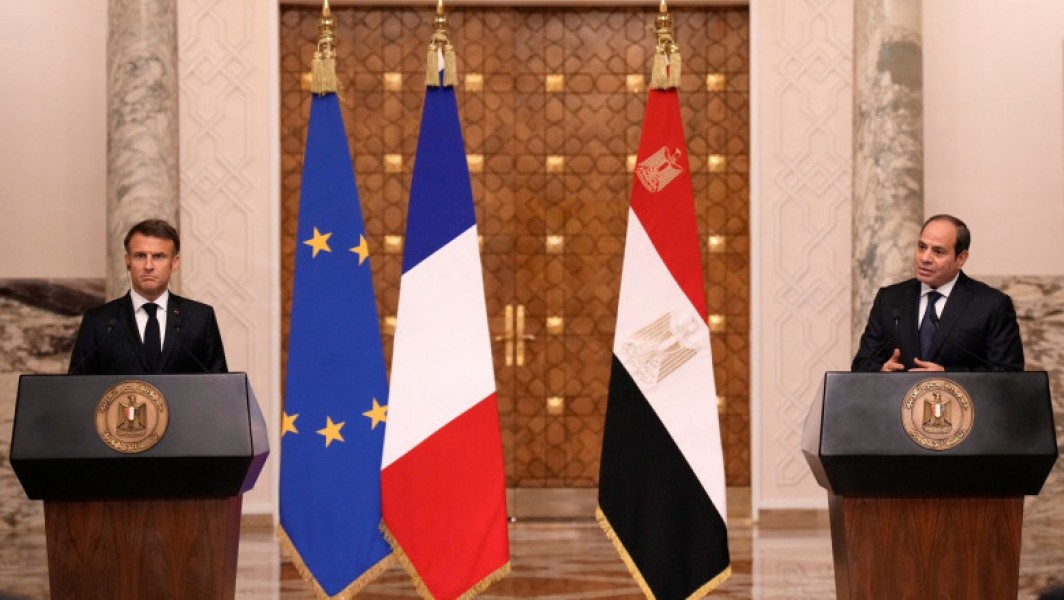 Macron și al-Sisi condamnă depopularea Gaza și Cisiordania