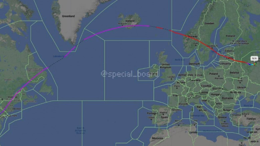 Avion privat aterizează la Moscova, declanșând reacții internaționale