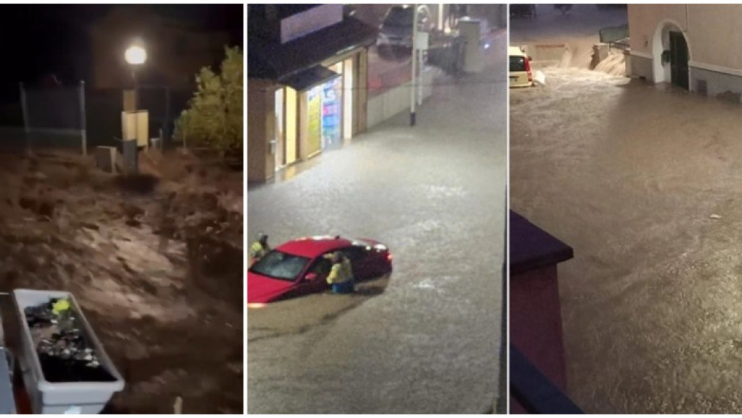 Inundații devastatoare în Portoferraio, pe insula Elba