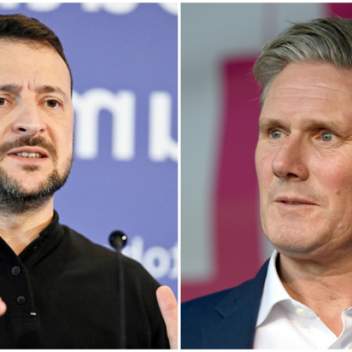Keir Starmer reafirmă sprijinul britanic pentru Ucraina în conversația cu Volodimir Zelenski