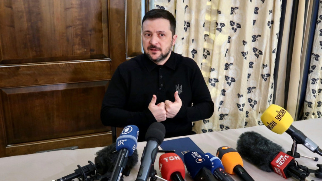 Zelenski refuză semnarea acordului cu SUA privind zacamintelor minerale