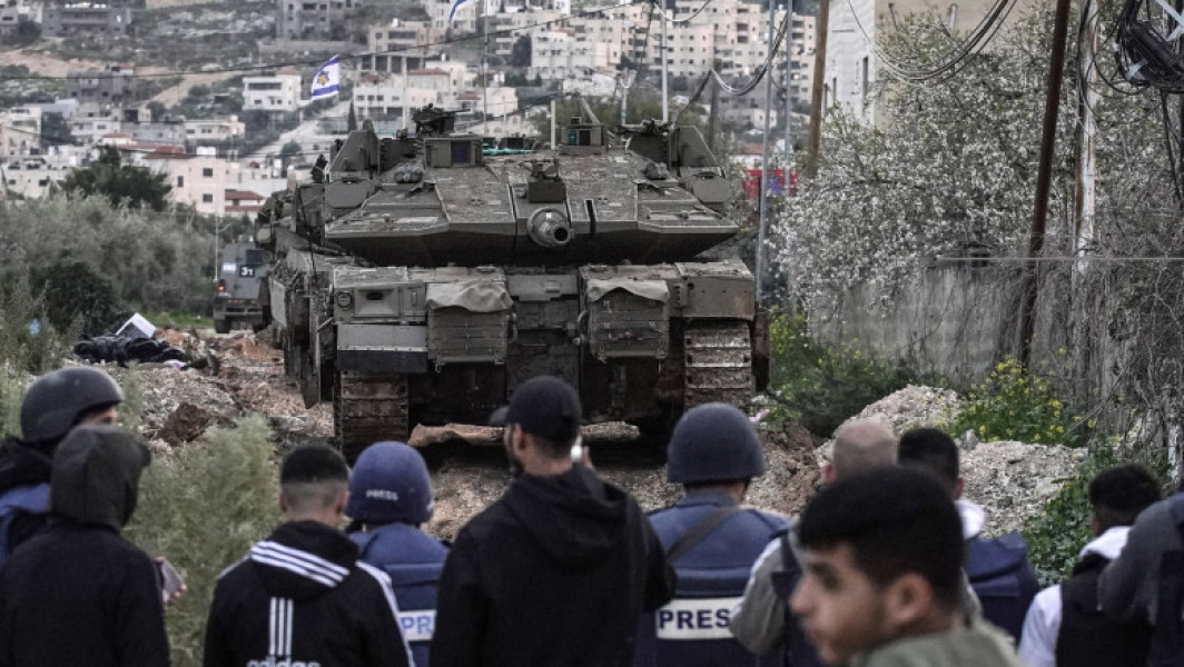 Tancuri israeliene desfășurate în Cisiordania, o premieră în două decenii