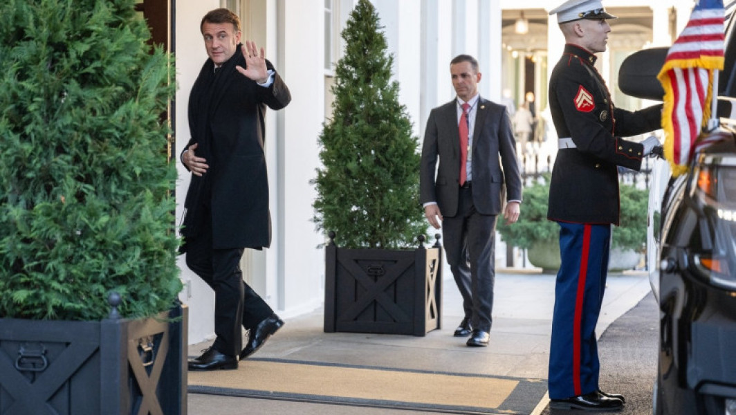 Macron se întâlnește cu Trump pentru discuții despre Ucraina