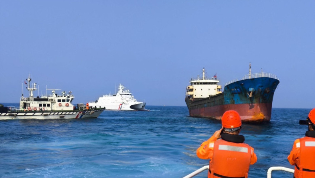Paza de coastă a Taiwanului reține o navă cargo chineză pentru investigare