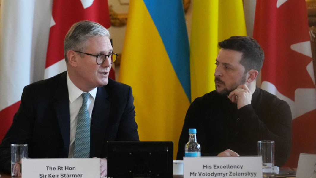 Keir Starmer anunță o "coalitie a bunavointei" pentru Ucraina