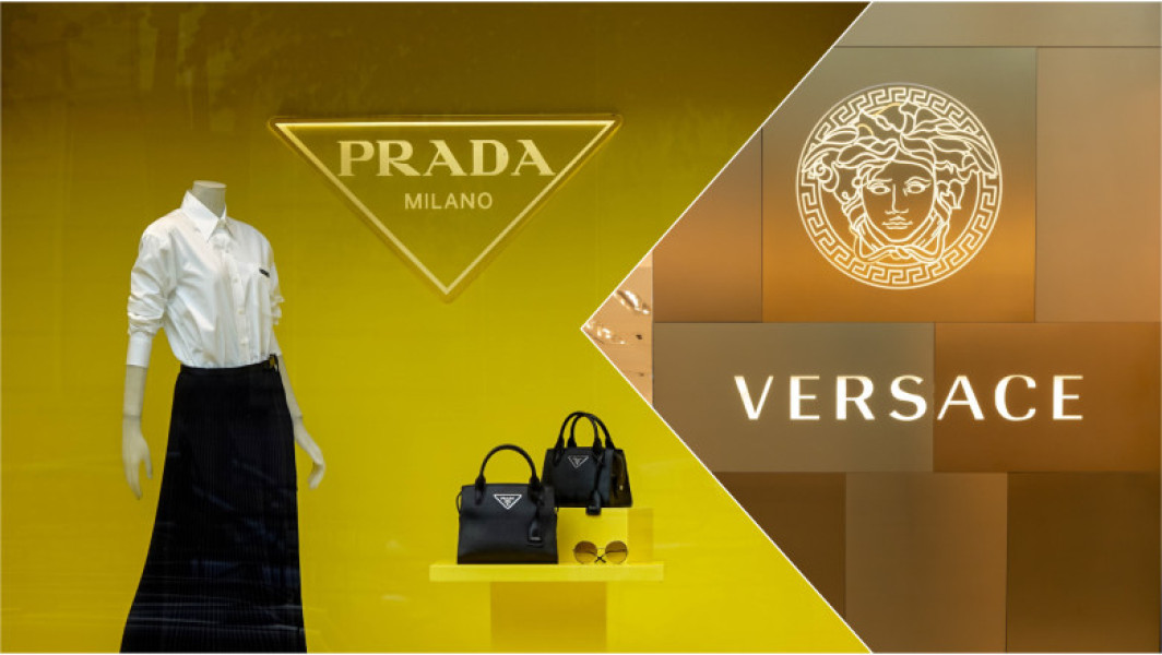 Prada negociază preluarea Versace pentru 1,6 miliarde de dolari