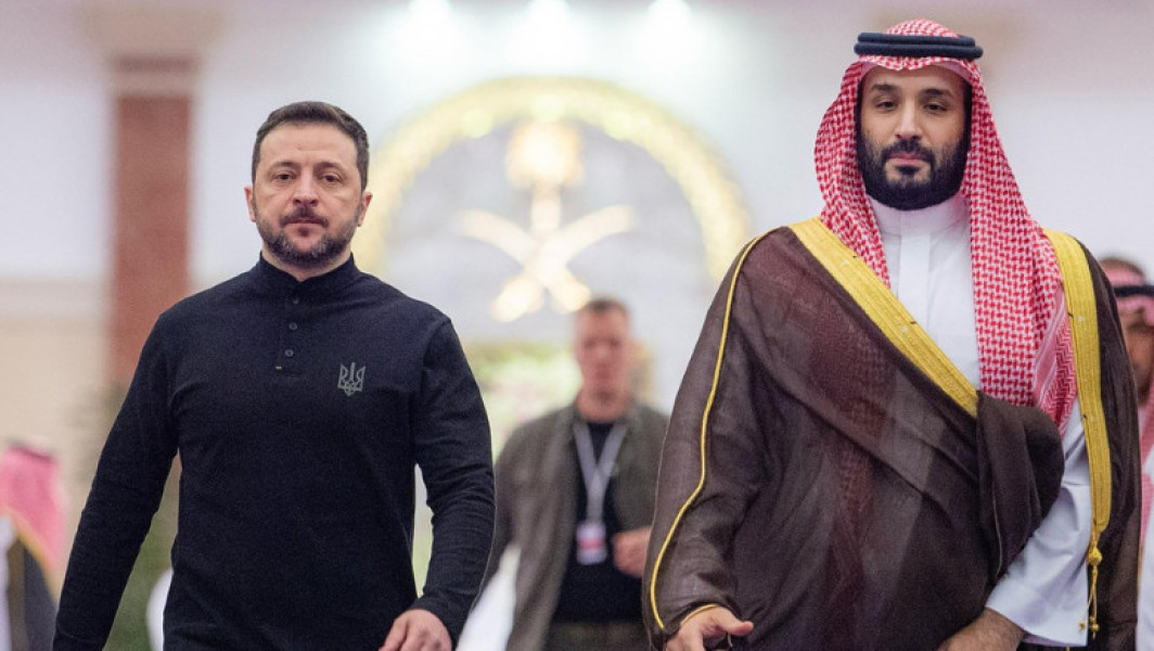 Zelenski se întâlnește cu prințul moștenitor al Arabiei Saudite