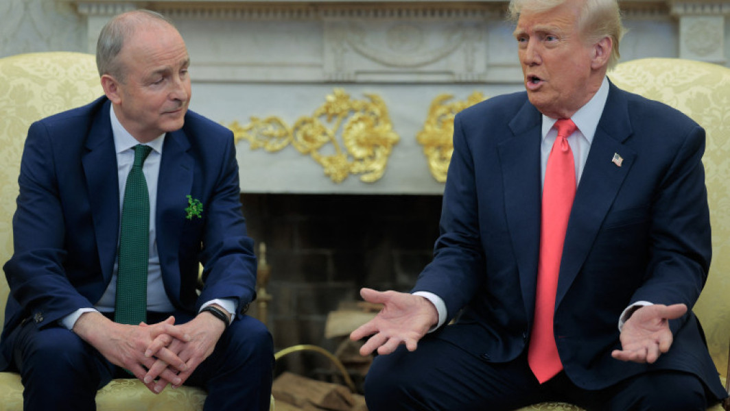 Donald Trump acuză Irlanda de a profita de Statele Unite în timpul întâlnirii cu premierul Micheal Martin
