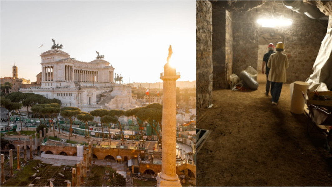 descoperire arheologică: tuneluri subterane din inima Romei antice, în curs de renovare