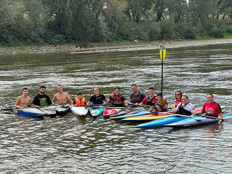Sătmăreanul Patrick Kozma a câștigat proba de caiac slalom la seniori, desfășurată în cadrul ediției din acest an a Someș Cup
